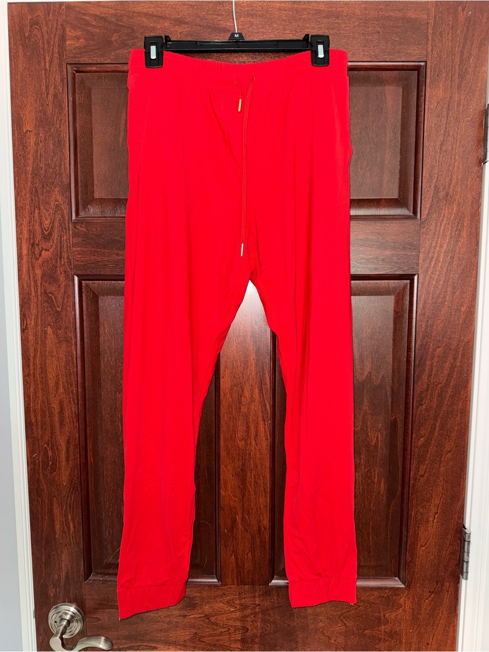 ZYIA Active Red Drawstring Lounge Pants